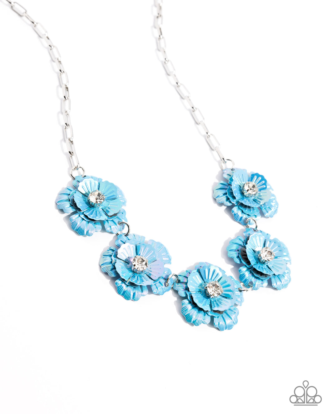 Flower Chain - Blue